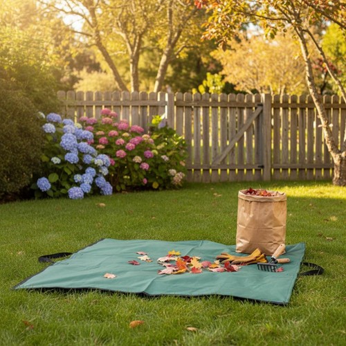 Yard waste tarp with - yard,